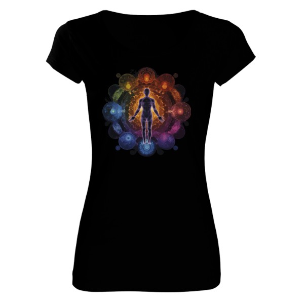 Tričko s potiskem Harmonie čaker