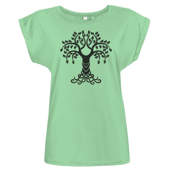 Tričko s potiskem Strom života v zajímavém stylu